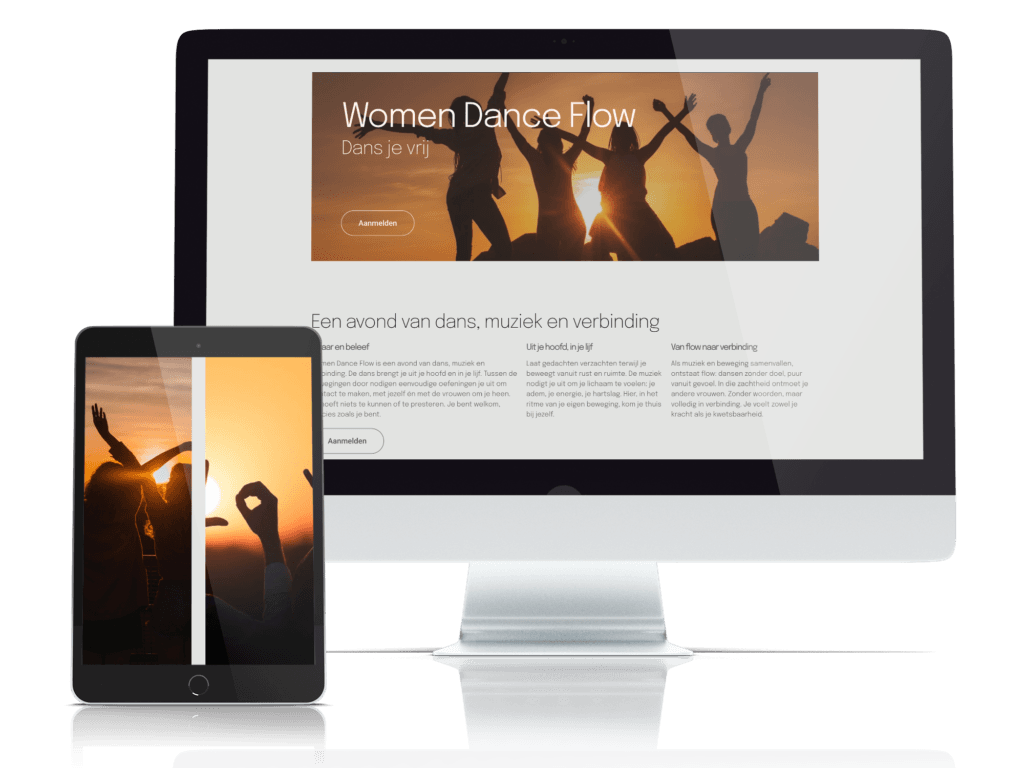 Women Dance Flow desktop+tablet